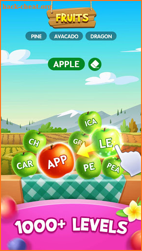 Word Fruit screenshot