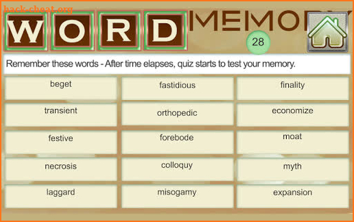 Word Games - Test and improve your Vocabulary screenshot