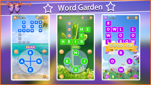 Word Garden Cross--Word Connect Game screenshot