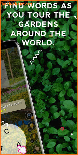 Word Garden word game without internet screenshot