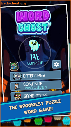 Word Ghost : Spooky Word Game screenshot