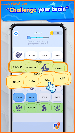Word Group: Text Connect Game screenshot