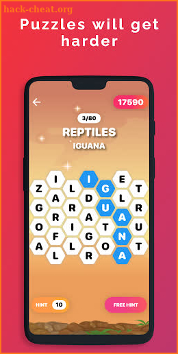 Word Hive - Word Game screenshot