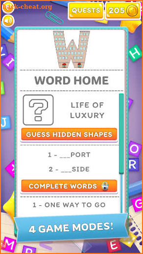 Word Home - Fun word game screenshot