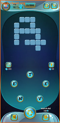 Word Hunter - Crossword Puzzle screenshot