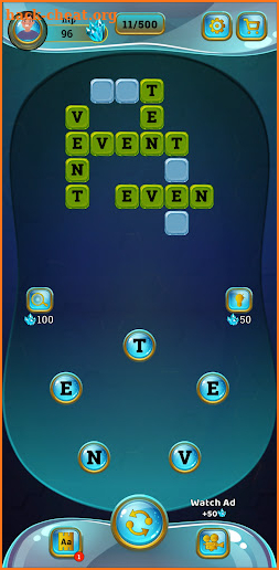 Word Hunter - Crossword Puzzle screenshot
