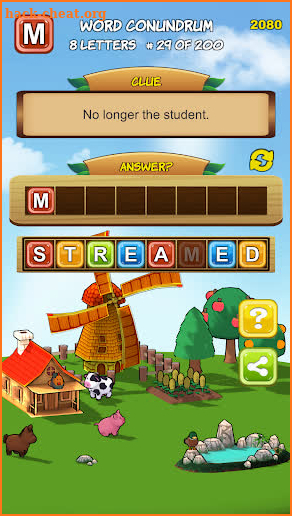 Word Jumble Farm screenshot