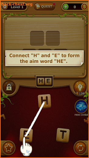 Word Link - Free Word Connect Puzzle screenshot