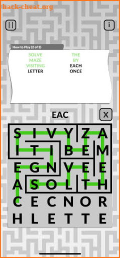 Word Maze by POWGI screenshot