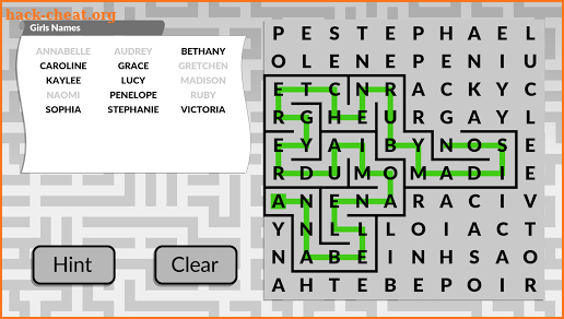 Word Maze by POWGI screenshot