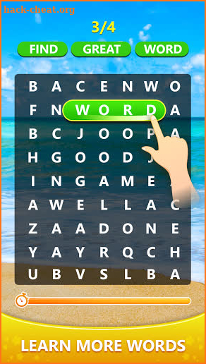 Word Move - Search& Find Words screenshot
