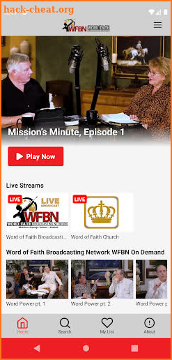 Word of Faith Broadcasting Net screenshot