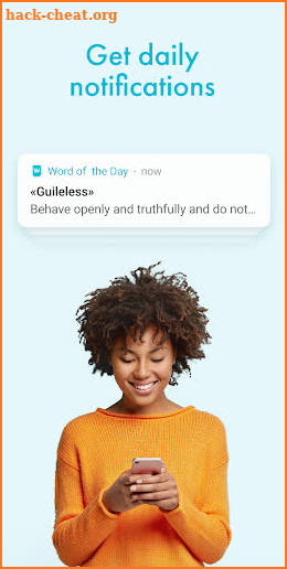 Word of the day — Daily English dictionary app screenshot