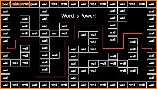 Word Power: Find a way out! screenshot