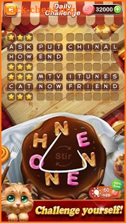 Word Puzzle - Connect and Cook Fever screenshot