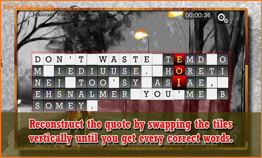 WORD PUZZLE for ROMANTIC SOUL screenshot