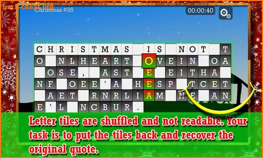 WORD PUZZLE for the HOLIDAY screenshot