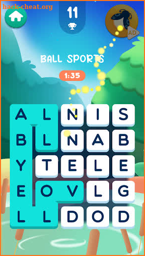 Word Puzzle - One line screenshot