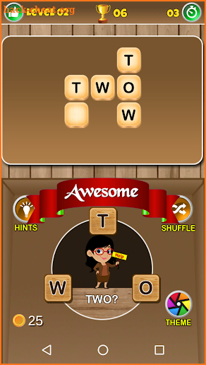 Word Puzzle Woody screenshot