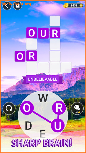 Word Rainbow Crossword screenshot