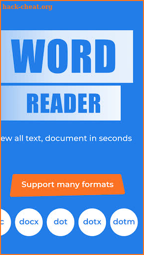 Word Reader - Docx Viewer screenshot
