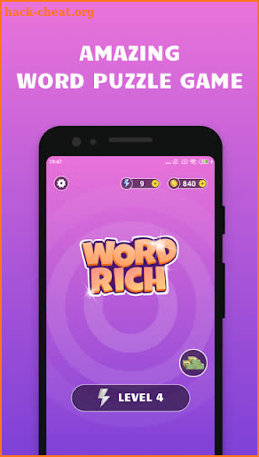 Word Rich - Beautiful Word Puzzle Game screenshot