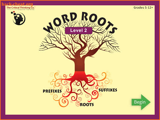 Word Roots Level 2 screenshot