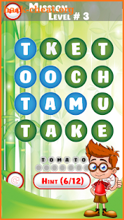 Word Scapes Puzzle pop the words screenshot