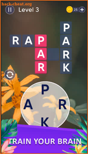 Word Scramble - Wordscapes Master puzzle game screenshot