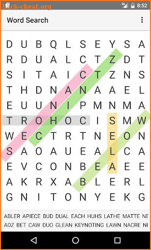 Word Search screenshot