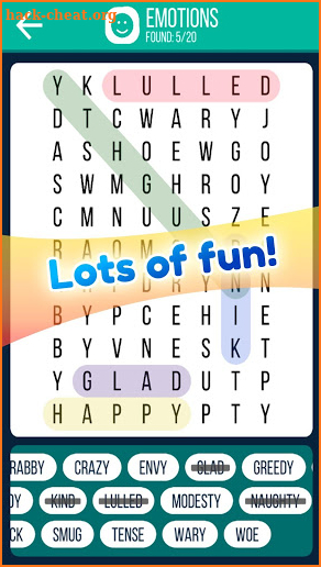Word Search 2019: Word searching game for free screenshot