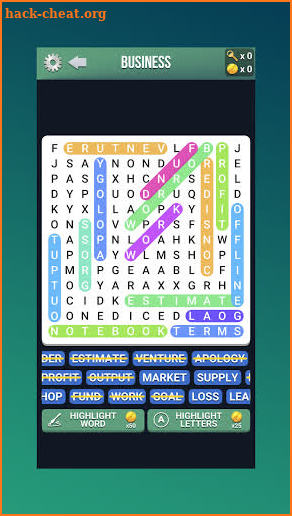 Word Search 2020 - Puzzle Game with levels free screenshot