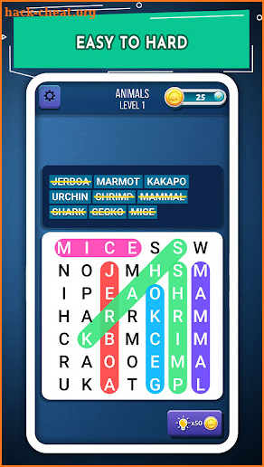 Word Search 2021 - Challenging Game screenshot