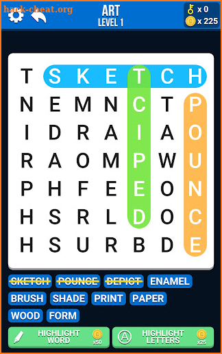 Word Search screenshot