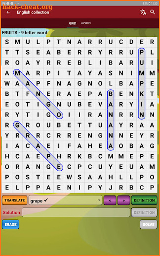 Word Search & Definition (DX) screenshot