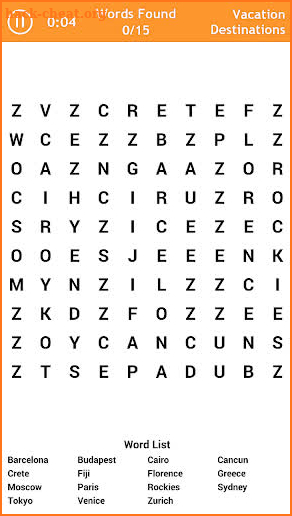 Word Search - Casual Classic Puzzle Game screenshot