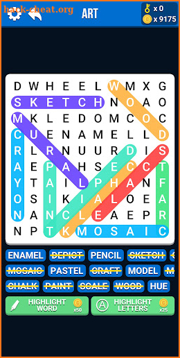 Word Search - Crossword screenshot