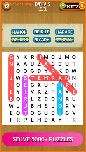 Word Search - Crossword puzzle screenshot