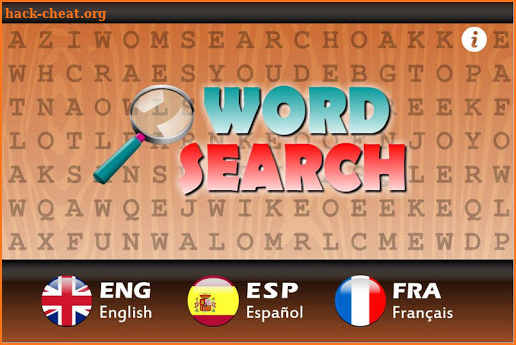 Word Search English Spanish screenshot