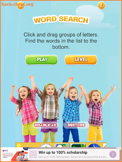 Word Search for Kids screenshot