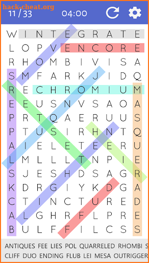 Word Search - Free Puzzles screenshot
