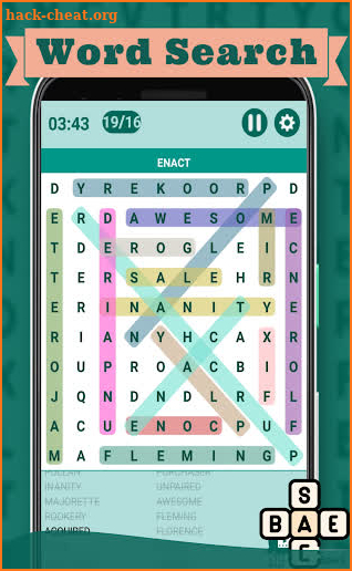 Word Search game 2019 screenshot