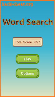 Word Search Game in English (Free) screenshot
