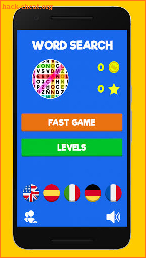Word Search Game with Levels screenshot