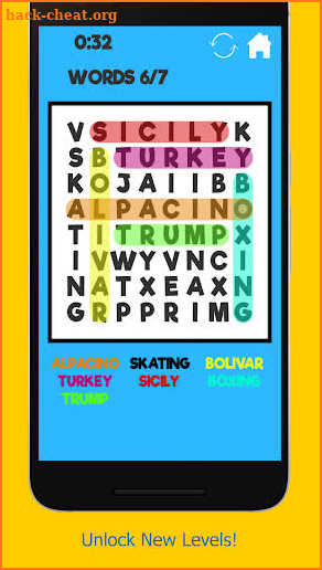 Word Search Game with Levels screenshot
