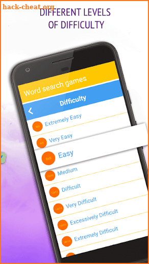 Word search games screenshot