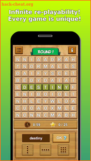 Word Search Mania - Fast Action Free Word Game screenshot