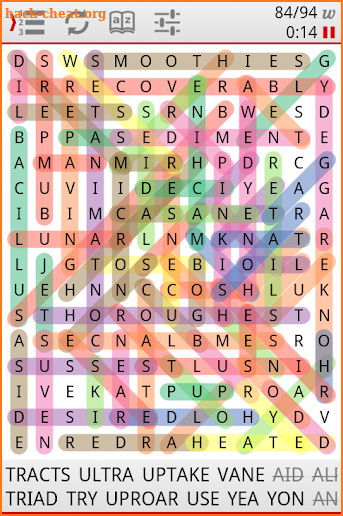 Word Search Perfected screenshot
