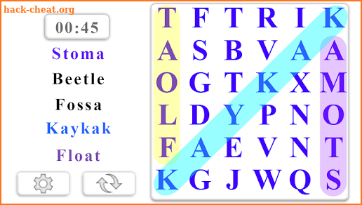 Word Search Puzzle English screenshot