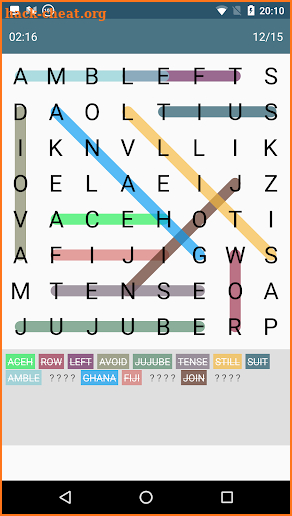 Word Search Puzzle-find mystery world screenshot